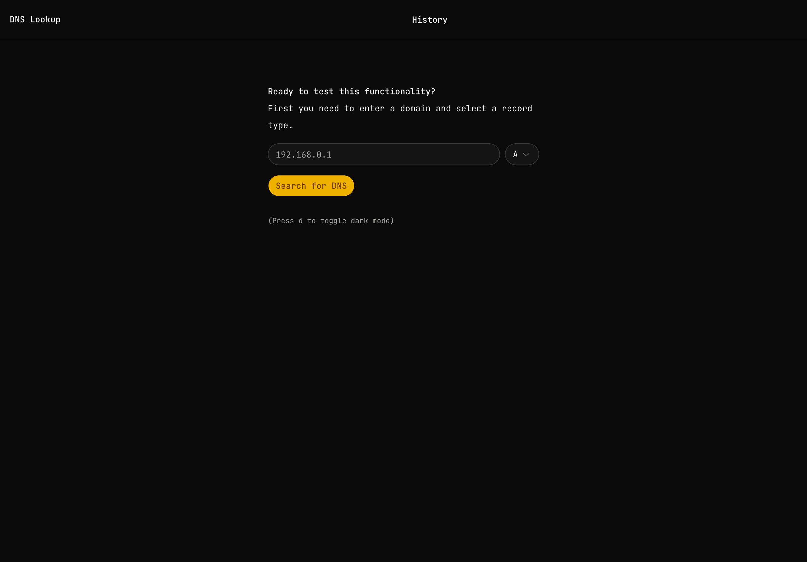 dns-tool screenshot